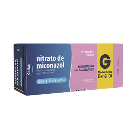 Nitrato De Miconazol Geolab