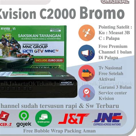 Jual Model Baru Receiver Parabola Kvision Bromo C Hd Receiver K