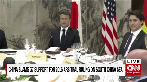 Cnn Philippines On Twitter China Slams The Joint Statement Of G7 Or