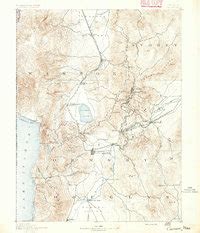 Old Historical Maps of Carson City County, NV | Pastmaps