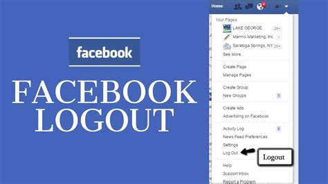 Facebook Login Logout How To Sign Out Of Facebook On Pc And Mobile Phone