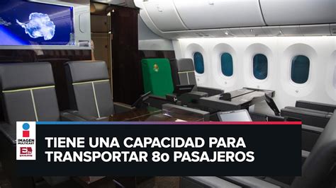 Lujos y más lujos así es el interior del avión presidencial YouTube