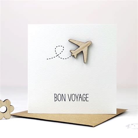 Bon Voyage Greeting Card Template The Shoot