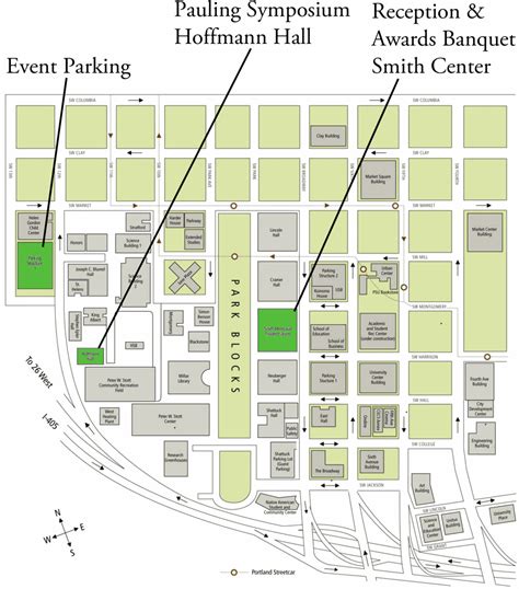 Portland State Campus Map