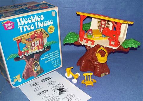 Weebles Tree House Parenting Fighting Romper Room Little People