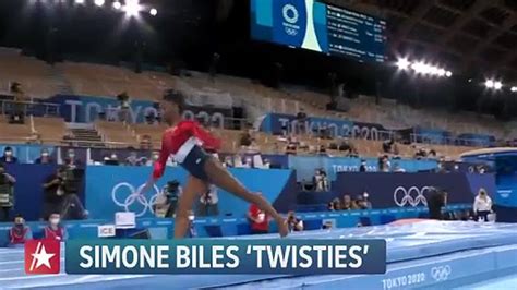 Simone Biles Gets Candid About Olympics Twisties Video Dailymotion