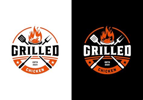 Grilled Chicken Logos