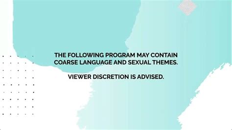 Makeful Viewer Advisory Coarse Language And Sexual Themes 2023 Youtube