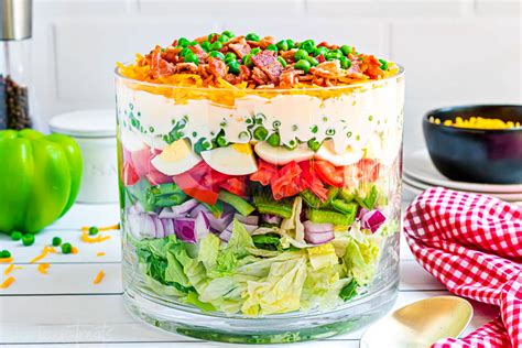 Seven Layer Salad Glorious Treats