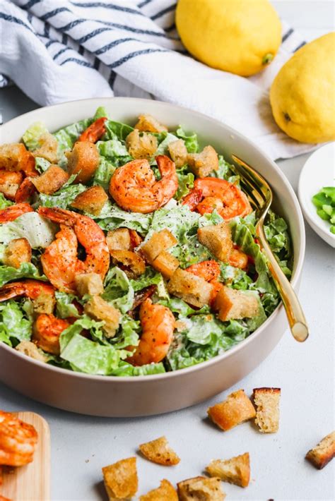 Shrimp Caesar Salad For The Love Of Gourmet