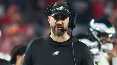 Eagles Nick Sirianni Asked If Hes Concerned About Job Status Nbc