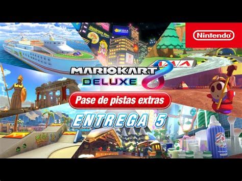 Desbloquea la emoción Mario Kart 8 Deluxe Pase de Pistas Extras para