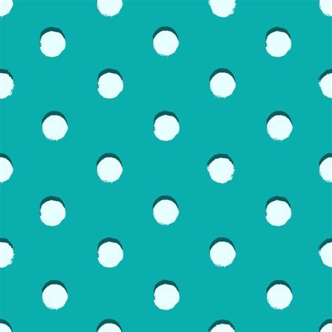 Premium Vector Polka Dot Colorful Painted Seamless Pattern