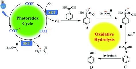 Photocatalytic Conversion Of Arylboronic Acids To Phenols By A New 2d