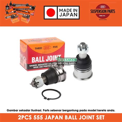 2pc 555 Japan Ball Joint Set Lower SB 2852 For Toyota Hilux LN107 D