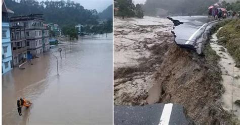 Sikkims Teesta River Flash Flood Leaves 23 Army Personnel Missing