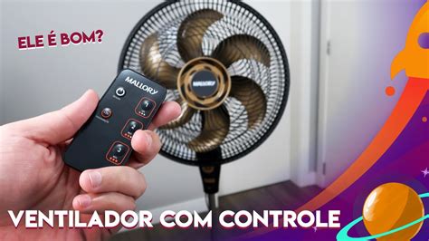 VENTILADOR DE COLUNA MALLORY AIR TIMER TS CONTROLE REMOTO