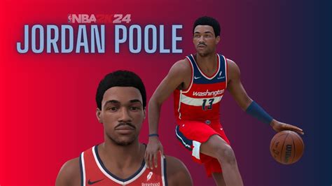 Jordan Poole Face Creation NBA 2K24 YouTube