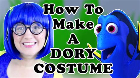 How To Make A Dory Cosplay Costume Finding Nemo Madi2themax Youtube