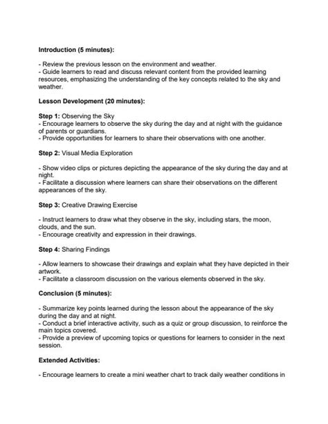 Grade 1 Rationalised Environmental Activities Lesson Plans Term 2 16591