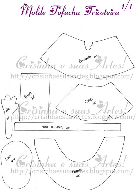 Molde De Fofuchas Gratis Imagui