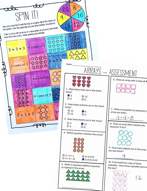 Array Activities - The Classroom Key