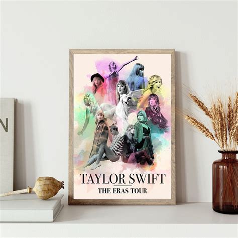 Taylor The Eras Tour 2023 Poster, The Eras Tour Poster, TS Vintage 2023 ...