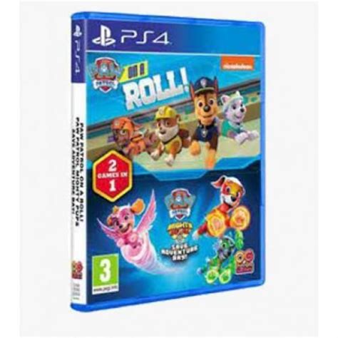 Outright Games Paw Patrol On A Roll Paw Patrol Mighty Pups Ps4