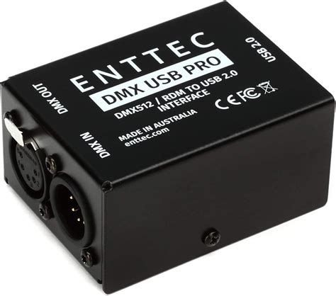 Enttec DMX USB Pro 70304 RDM Lighting Controller Interface : Amazon.ca: Musical Instruments ...