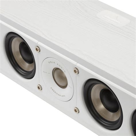 Polk Signature Elite ES35 Enceinte Centrale Hi Fi Fine Blanc