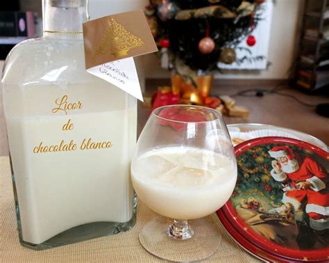 Licor De Chocolate Blanco Licor De Chocolate Licor Casero Licor