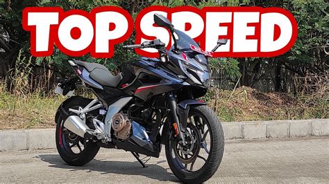 2022 Bajaj Pulsar F250 Top Speed Test Youtube