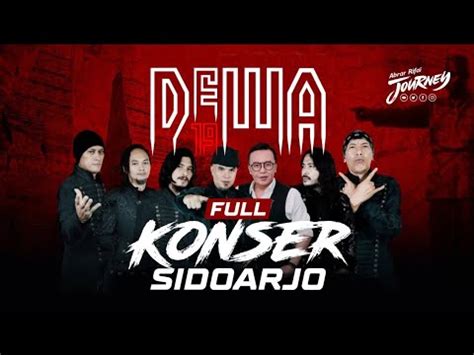 Sidoarjo Full Live Konser Dewa Dengan Tiga Vocalis Ari Lasso