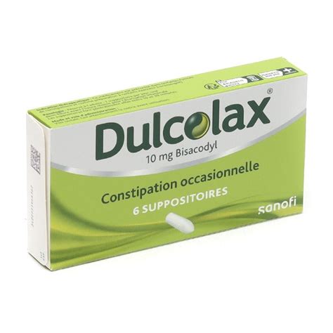 Dulcolax 10mg Suppositoire Constipation Occasionnelle Laxatif