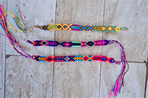 Braided Friendship Bracelet Pulsera De Amigos Mexican Etsy Braided