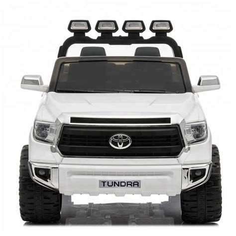 Kids Official Oversize 2 Seats 24v Toyota Tundra Ride On Car White