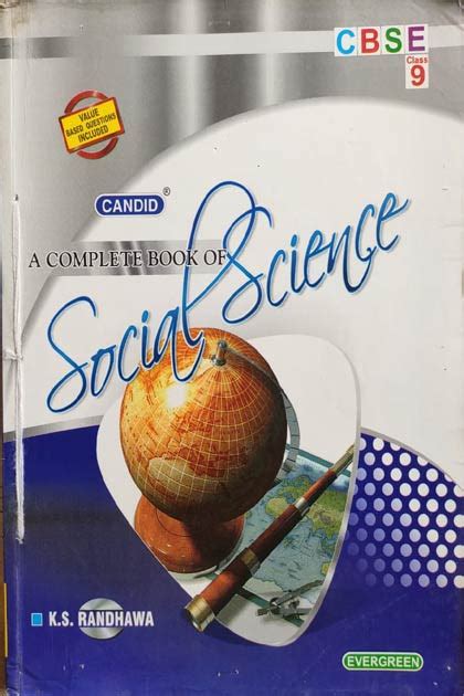 A Complete Book Of Social Science For Class 9 Cbse By Ks Randhawa Evergreen Publication Deep