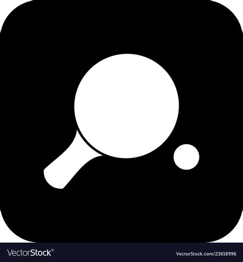 Ping pong icon Royalty Free Vector Image - VectorStock