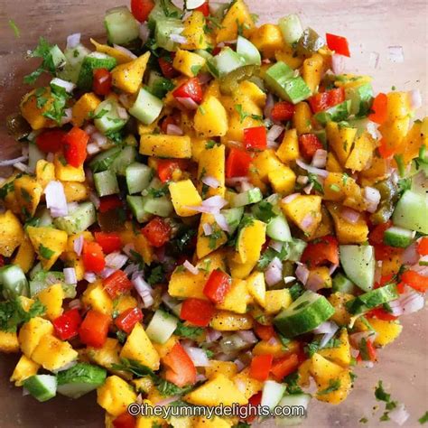 Best Fresh Mango Salsa Recipe The Yummy Delights