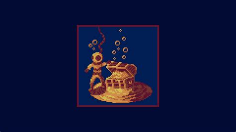 some old sunken pirate treasure : r/PixelArt