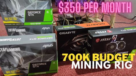 Gtx 1660 Super Mining Rig With Detailed Wiring And Full Process Ethereum Mining Crypto