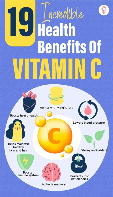 19 Incredible Health Benefits Of Vitamin C