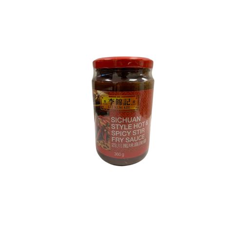 LKK Sichuan Style Hot Spicy Stir Fry Sauce 360g Golden Pearl