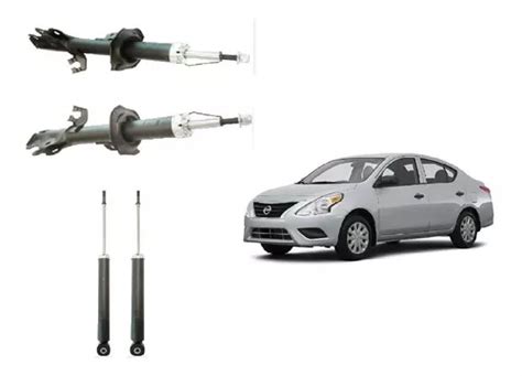 Kit Amortiguadores Nissan Versa 2014 2019 Alta Calidad Envío gratis