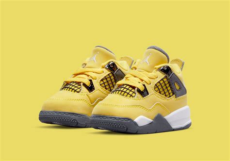 Air Jordan 4 Lightning 2021 GS PS TD Release Date | SneakerNews.com