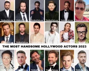 The Most Handsome Hollywood Actors 2023 | TheBestPoll