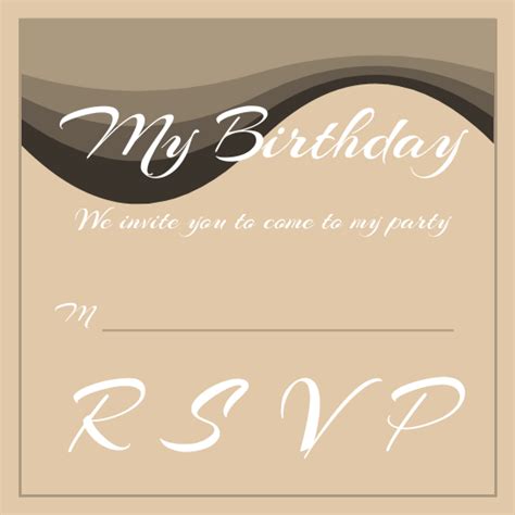 Birthday Party Invitation | Invitation Template