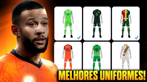 Os Uniformes Mais Bonitos Efootball Mobile Youtube