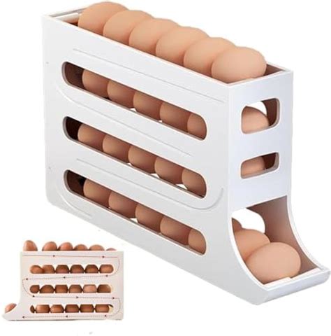 Amazon Tier Rolling Egg Holder Dispenser Tiers Egg Holder For