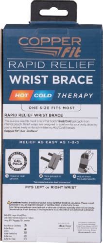 Copper Fit Rapid Relief Wrist Brace 1 Ct King Soopers